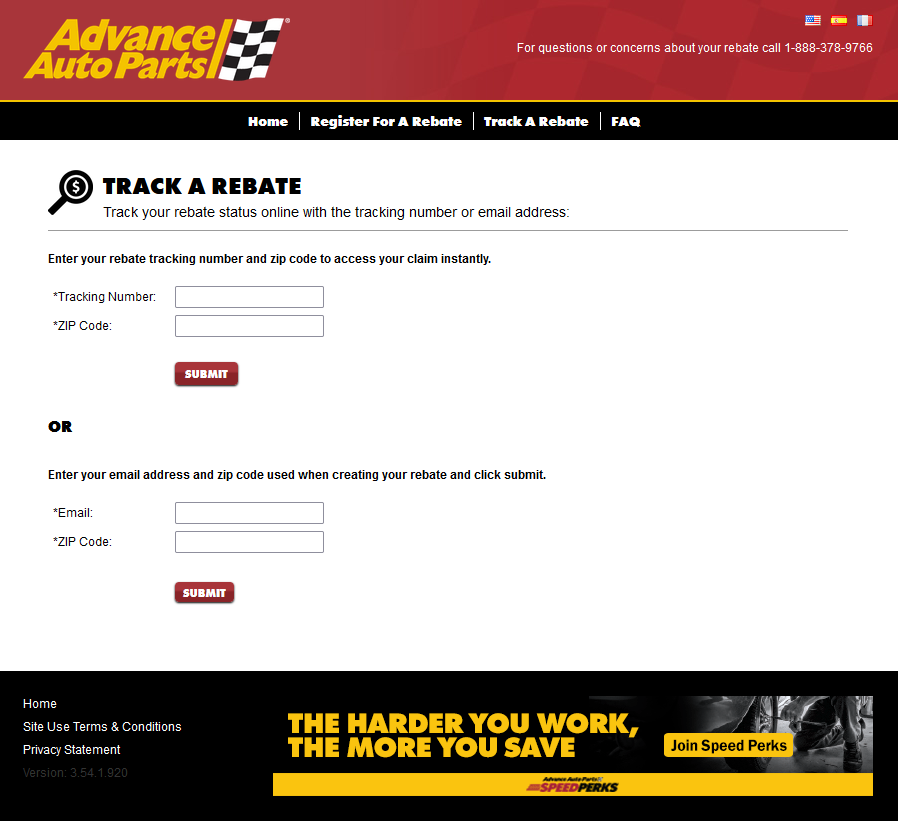 Advance Auto Parts Rebate Status